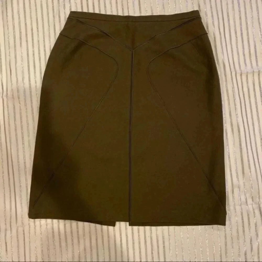 Harve Benard olive green skirt